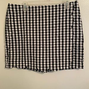 Talbots Gingham Skort